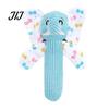 Puppy Teething Chewers Squeaky Plush Dog Toy, Cute Animal Shape, Durable Corduroy Crinkle Paper Chew Reinforced Suture Pet Playthings Interactive