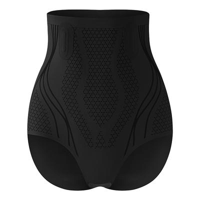 High Waist Tummy Control Butt Lifting Panties for Women, Strong Belly Shaping Postpartum Waist Trainer, Ice Silk Seamless Shapewear