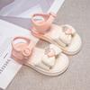 Mädchen Prinzessin Sandalen mit Krone Mode Kinder Schleife Strass Sandalen Kinder Sommer Strand Schuhe Anti-Rutschig Größe 26-37