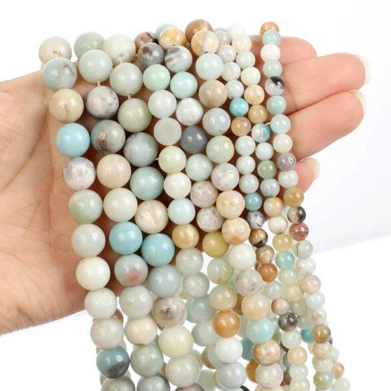 20 sztuk Naturalne Kamienne Koraliki Tygrysie Oko Agat Turkus Różowy Kwarc Lapis Jade Opal Okrągłe Luźne Koraliki do Tworzenia Biżuterii DIY Bransoletka 8mm