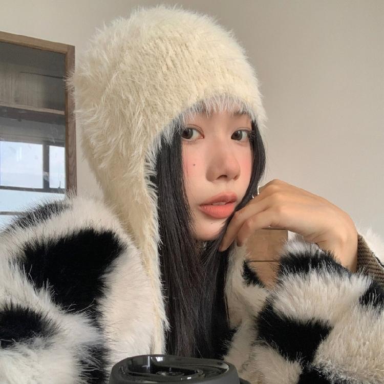 Winter Trapper Hat for Teens Keep Warm Protecting Ear Hat Windproof Outdoor