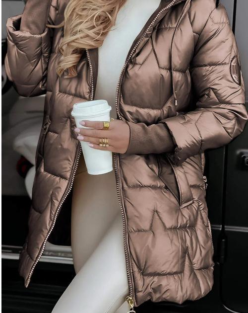 Parkas Coat Women Cotton Padded Jacket