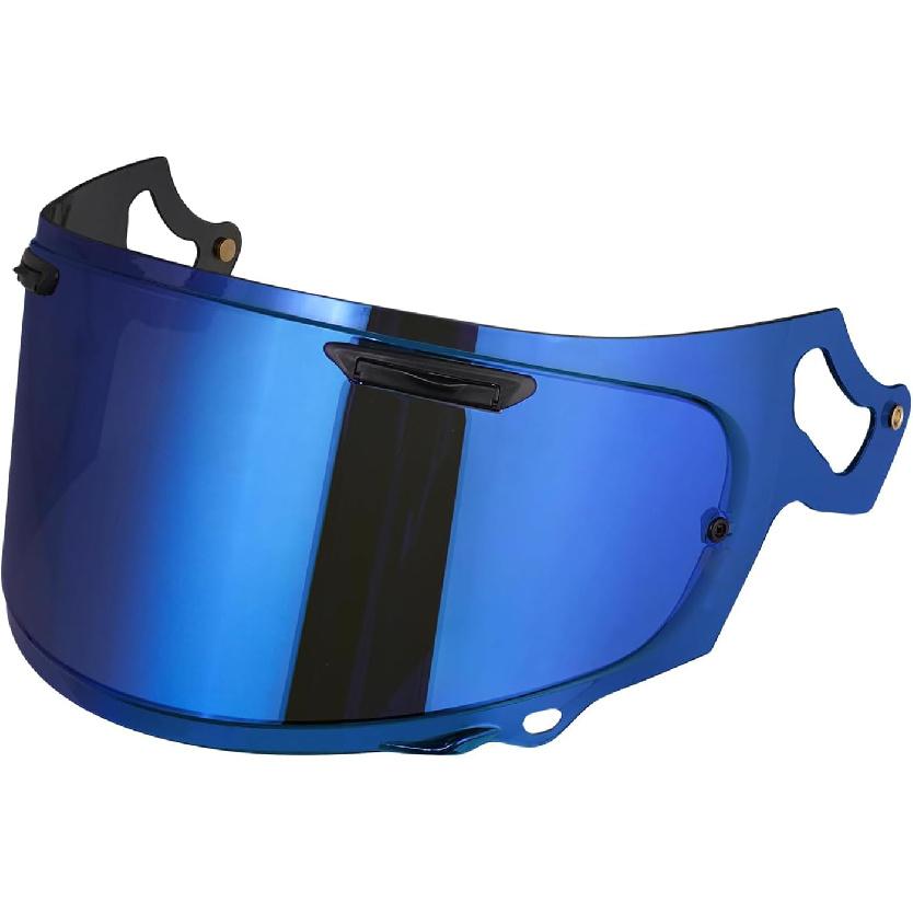 

Helmet Visor Full Face Shield Compatible with Regent-X, VAS-V MAX, Quantum-X, Corsair-X, Signet-X, DT-X, Defiant-X (Chrome Blue) Chrome Blue