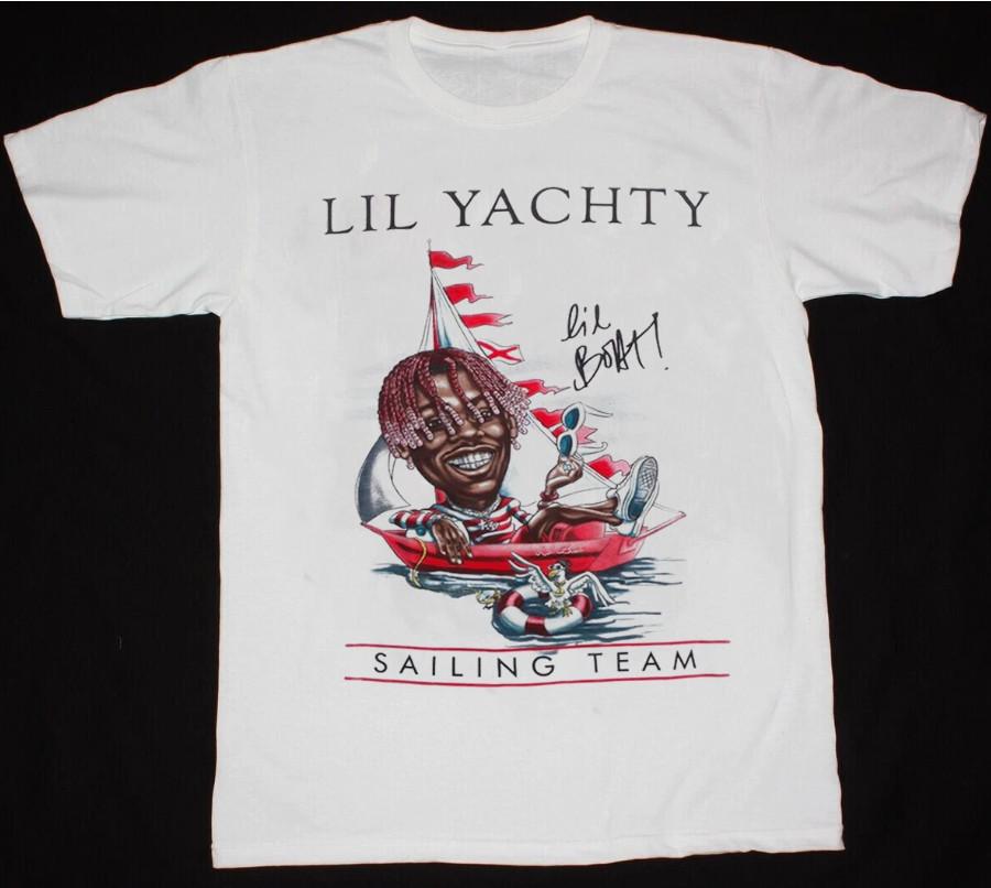 

Collection Lil Yachty Gift For Fan Hip Hop White All Size Tee Shirt Unisex T-Shirt S