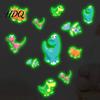 DIY Dinosaur Scene for Bedroom Wall Luminous Cartoon Sticker Self-Adhesive Decorative Waterproof PVC Murals Windows Decals Kids Room Nursery