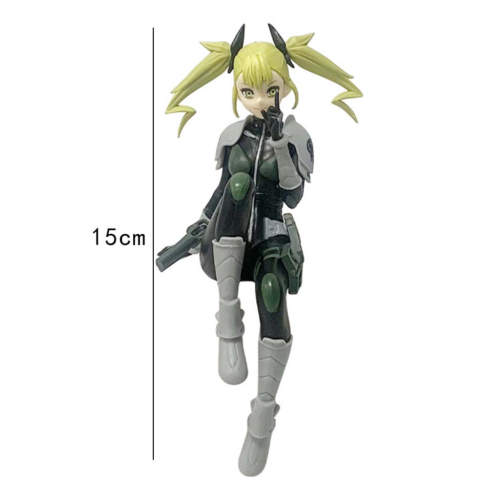 sold Anime Figurine Kaiju No. 8 Soshiro Hoshina Kikoru Shinomiya Action Model Pvc Toy Collection Desktop Accessories Gift