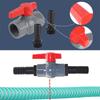 Valvole a Sfera in Plastica Filettatura Interna 40mm Raccordo Tubo 32mm Acquari Sistema Laghetti