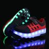 Men and women children runaway shoes with lights roller skates double wheel charging skates young and young wheels flash