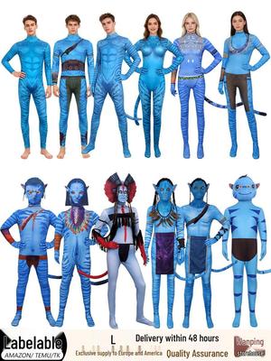 Avatar Series Role-Playing Cosplay Jumpsuit – Movie Anime Style