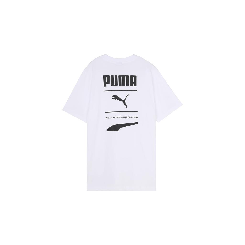 Puma Set-in Sleeve T-Shirt Men's White 598939-02