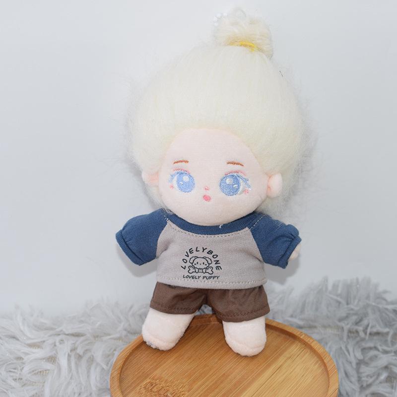 Available Doll Clothes: 10CM 20CM Cotton Hoodie Set for Normal or Chubby Star Dolls.
