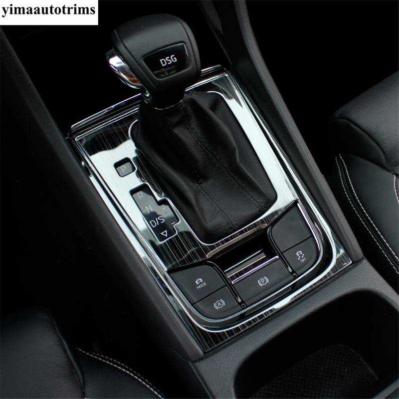 Window Lift / Gear Panel / Shift Head Knob / Central Control AC Air Frame Cover Accessories Interior For Skoda Kodiaq 2017 -