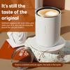 2 In 1 Self Stirring Coffee Mug 55 celsius  131 Fahrenheit Constant Temperature Cup Warmer 10W Magnetic Self Stirring