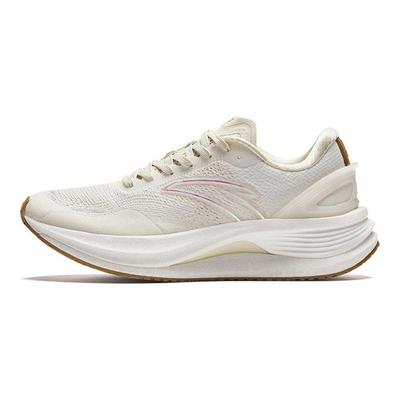 Champion Laufschuhe Pro String Technologie Stoßdämpfung Langlebig Niedrig geschnitten Damen Sneaker Weiß Grau 122425563-4