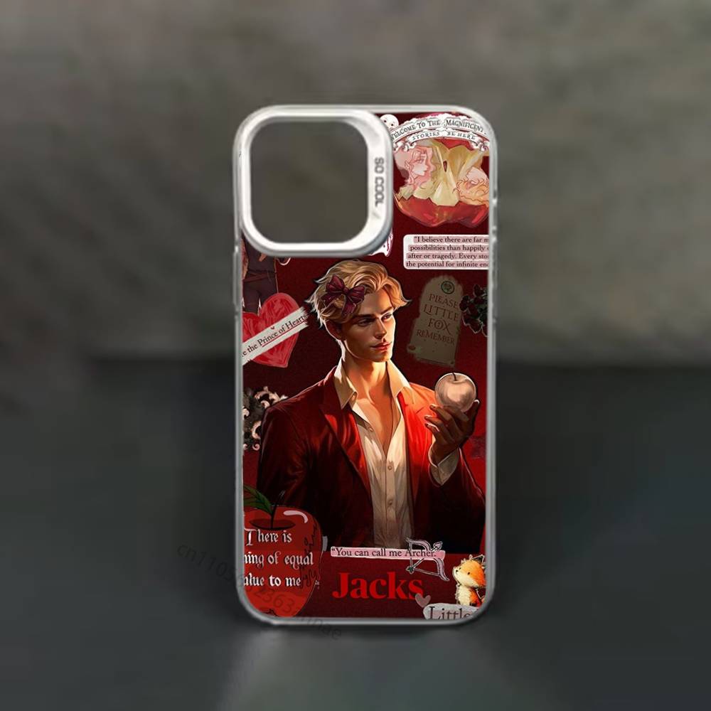 O-Once Upon a Broken Heart Phone Case For iPhone 17,16,15,14,13,12,11,Pro,Max,Plus,Mini,X,XS,XR,8,S,SE Soft Black Case
