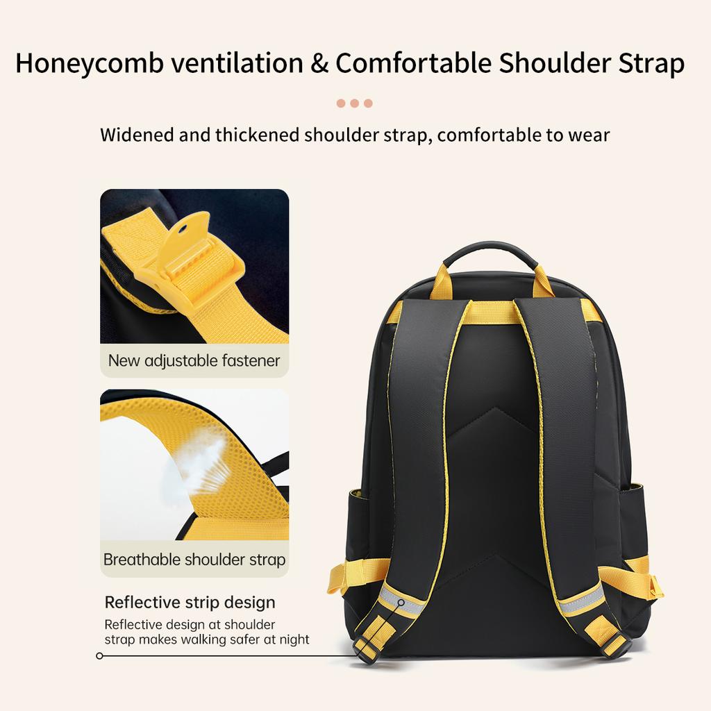 Lifetime Warranty Girl's Schoolbag Waterproof Women's Backpack Bag Laptop Backpack Light Multi-color Female Travel Bags