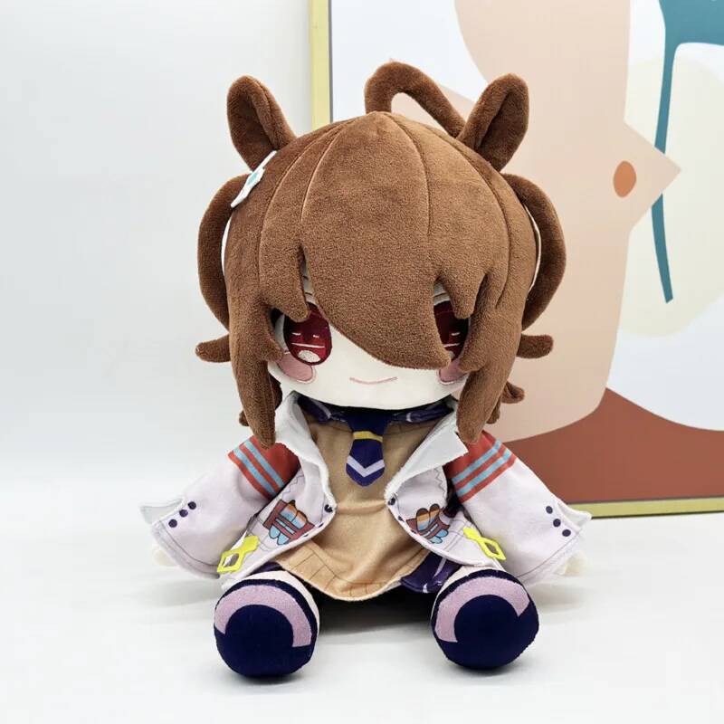 Anime Uma Musume Pretty Derby Plush Cute Agnes Tachyon Stuffed Doll Toy Anime Peripheral Collection Toy For Kid Birthday Gifts