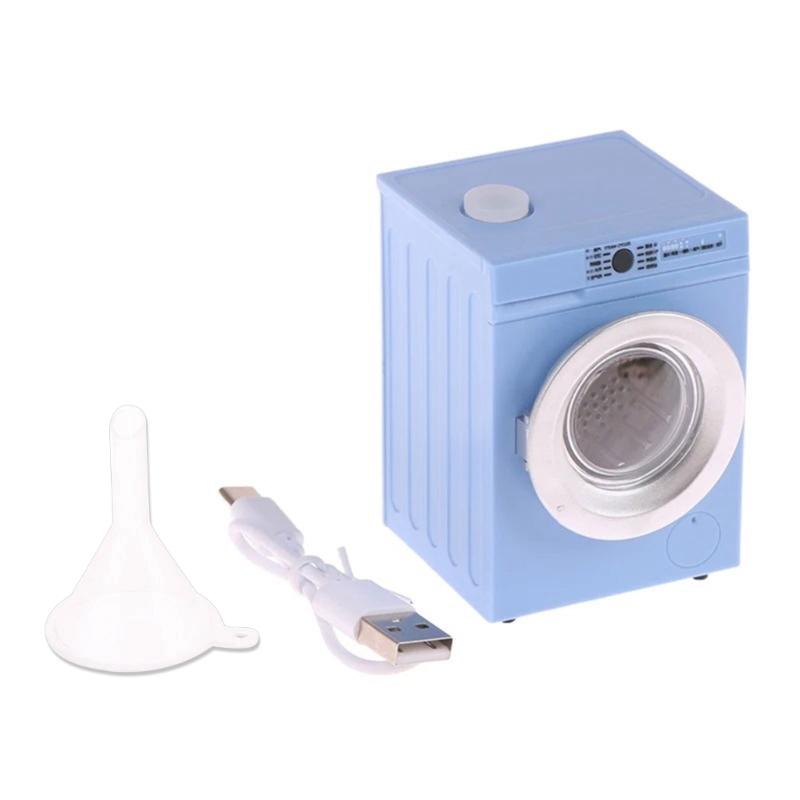 Miniature Dollhouses Washing Machine 1 12 Scale Realistic Spin and Wash Appliance Portable for Dollhouses Laundry Room