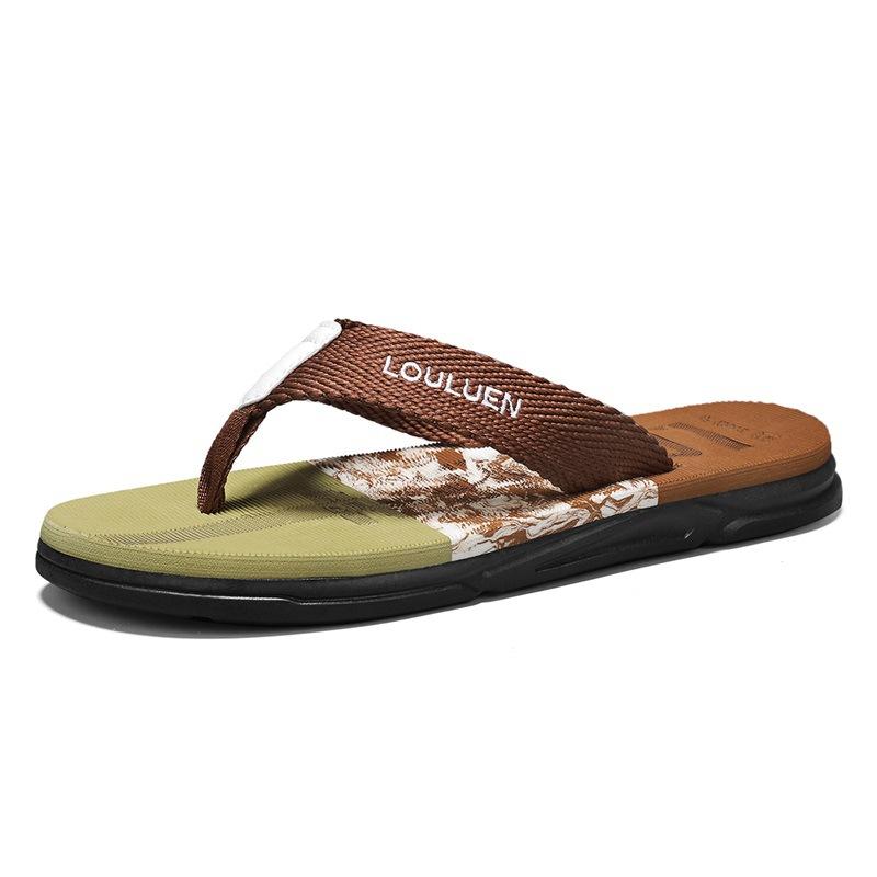 

Men s flip-flops summer new non-slip outdoor trend sandals slippers men s casual seaside beach shoes 44