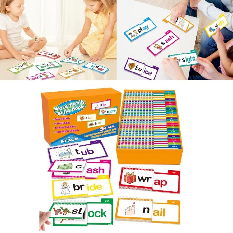 Read and Rhyme Flip Books Word Family Flip Books Sight Words Flash Cards Letter Sounds Flash Cards Phonics Flash Cards