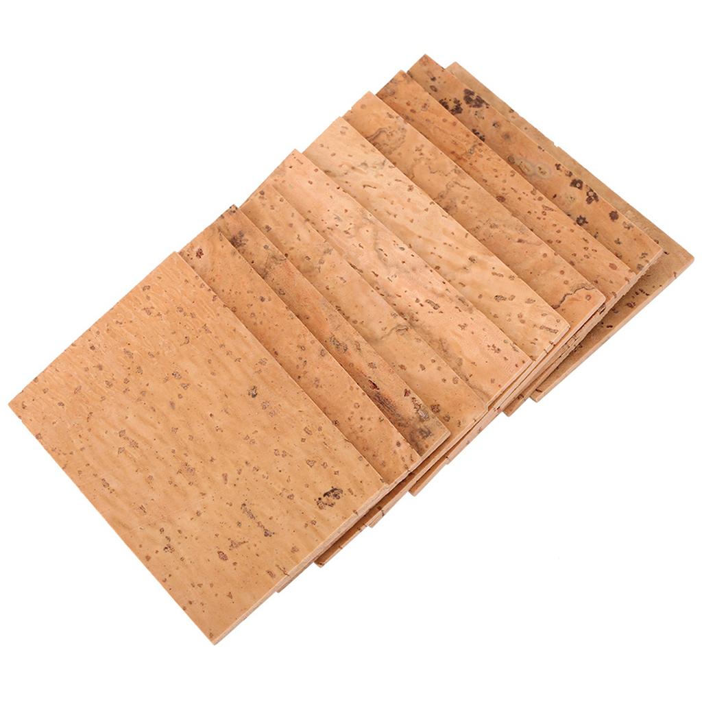 10PCS Set Universal Saxophone Sax Neck Joint Cork Sheet Instrument Accessories
