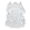 Fairy Garden House Silicone Mold Mushroom House Fondant Molds Cake Decorating Tools Cupcake Topper Candy Sugar Craft Gum Paste Polymer Clay
