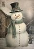 Christmas Tree Wall Art Decor Santa Claus On Swing Posters Prints Snowman Deer Winter Canvas Painting For Festival Decoration