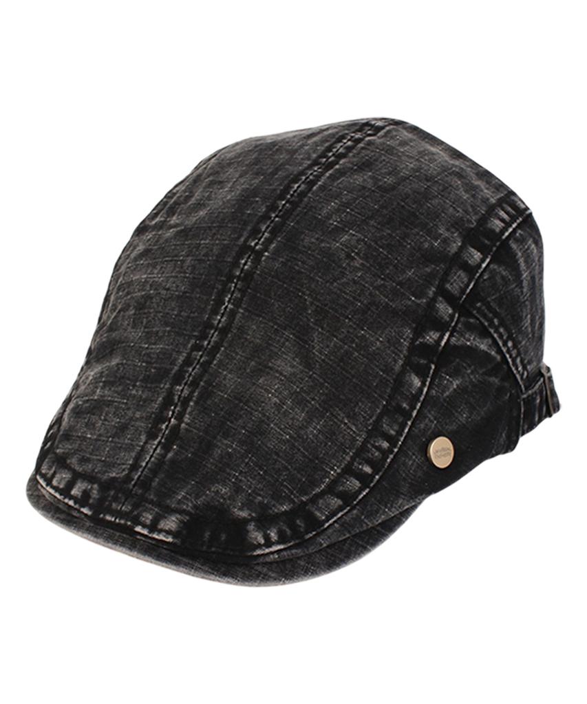 Yunibeosyeolkemiseuteuli Hard Washing Logo Black Hunting Cap