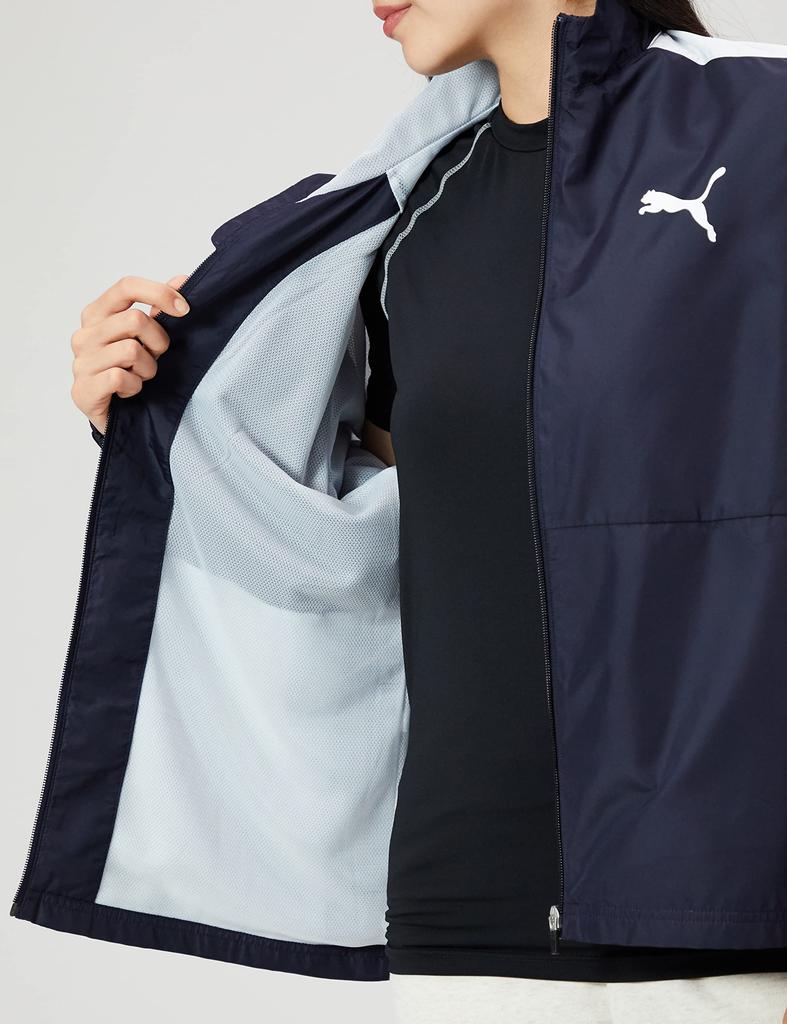 Windbreaker Jacket CROSS THE LINE Jacket W 520418 24 Color New Navy M [PUMA] Warm-up Women's Spring/Summer (03)