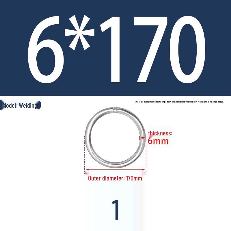 304 Stainless Steel Seamless O-Ring for Lifting and Hammock Yoga Connection