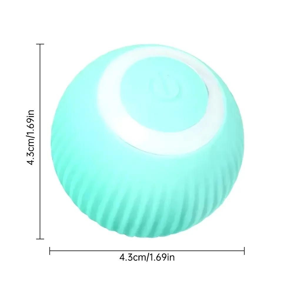 Cat Interactive Ball Toy Automatic Rolling Ball Rechargeable Intelligent Pet Interactive Toy Cat Smart Toy Mobile Cat Toy