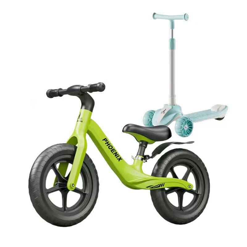 Phoenix Kids 2-in-1 Balance Bike and Scooter