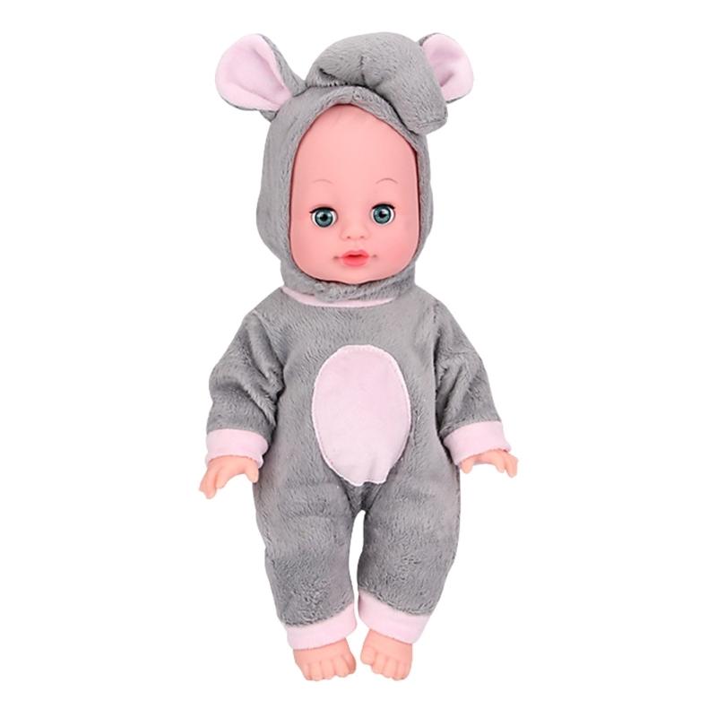 

Reborn Baby Dolls Realistic Vinyl Body 13 inch Soft Baby Sleep Boy Girl with Clothing Gift Set for Ages 3years+
