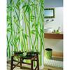 Shower Curtain - Spirella - Bamboo - 180x200cm - 100% Polyester - Green