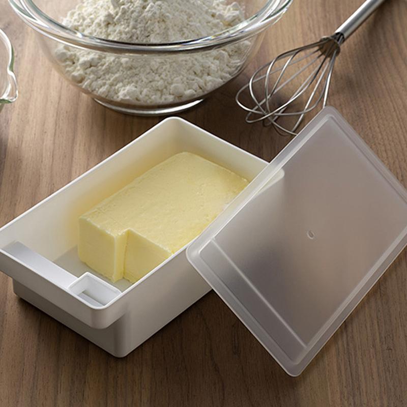 Japan Butter Box Cutting Organizer With Lid Cheese Preserving Box Serving Tools Kitchen Box Cheese Cutter Crisper Box