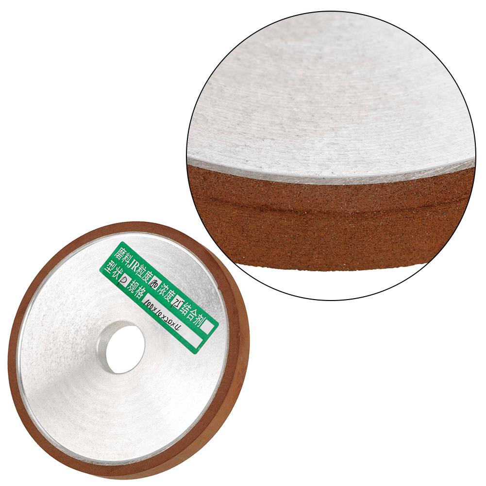 1Pcs 100*20*10mm Diamond Resin Grinding Wheel Disc for Cutter Grinder Polishing Grit 180