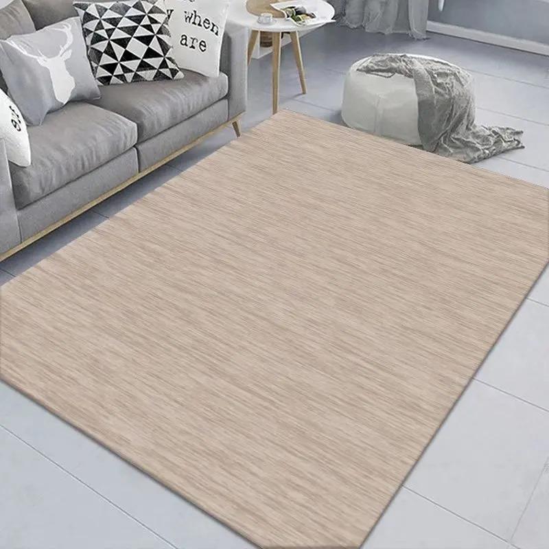 Solid Color Simple Carpet Balcony Corridor Washable Bedroom Doormat Home Decor Floor Mat Large Size Living Room Decorative Rug