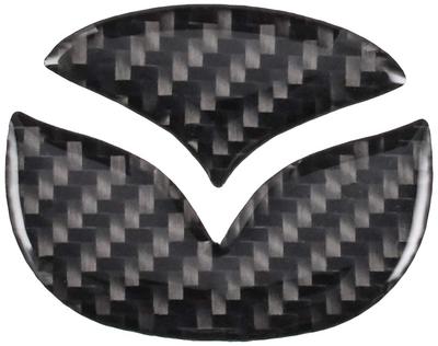 HASEPRO [Magical Carbon NEO] (for Steering Emblem) Mazda 3 Roadster ND5 (Black) NESM-3