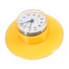Bathroom Kitchen Mirror Suction Wall Clock Shower Waterproof Quartz Clocks Decoration White