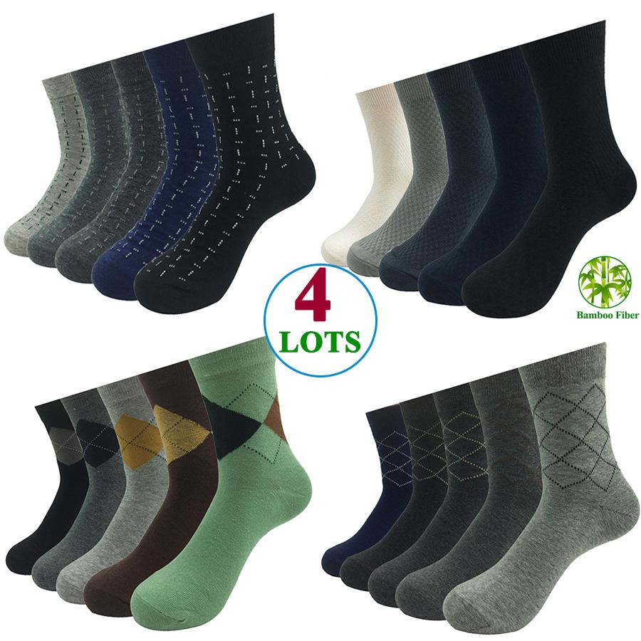 5 Paare/Lot Kleidersocken Herren Gestreift Lang Hohe Qualität Baumwolle Atmungsaktiv Business-Socke Männlich Ehemann Vater Geschenk 14 Stile