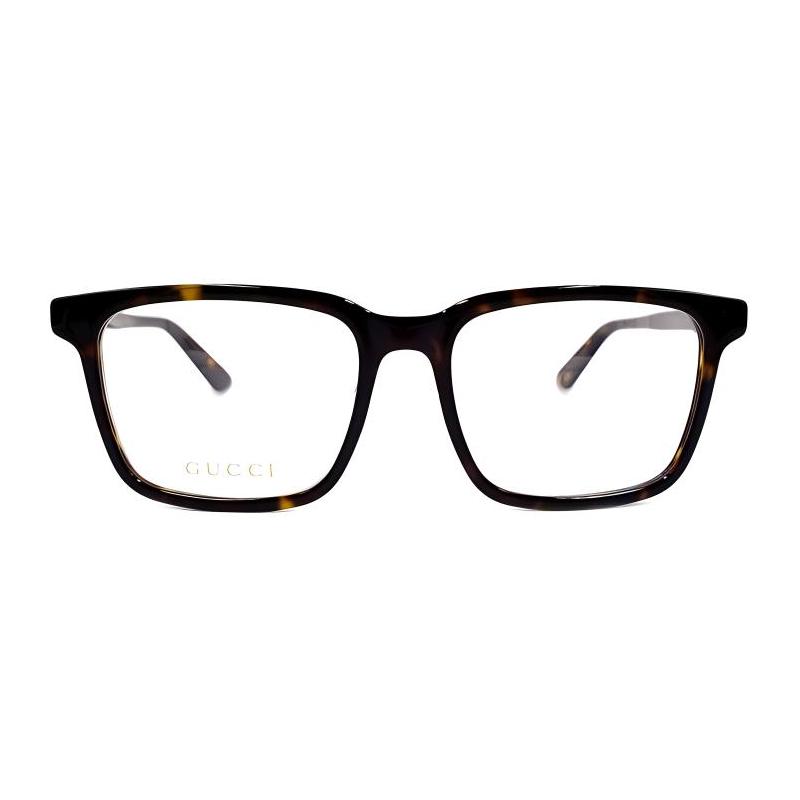 Gucci Smart and Enterprising Series Simple and Elegant Business Administration Rectangular Optical Glasses Men's Style