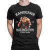 Kamogawa Boxing Gym Takamura T-Shirt for Men Hajime No Ippo Anime Humorous Cotton Tees Short Sleeve T Shirts Plus Size Clothes