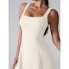 European and American Sports Dress Sexy All-Match Anti-exposure Lining With Chest Pad Anti-exposure Running Tennis Fitness Skirt Women