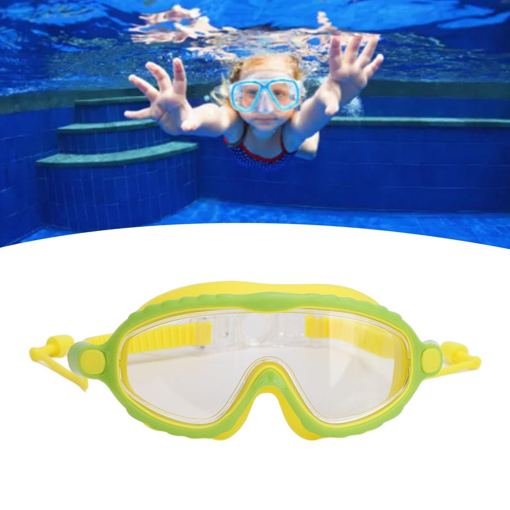 Kids Swim Goggles Youth Boys Girls Swimming Glasses Leakproof Anti Fog Waterproof Cear Wide View