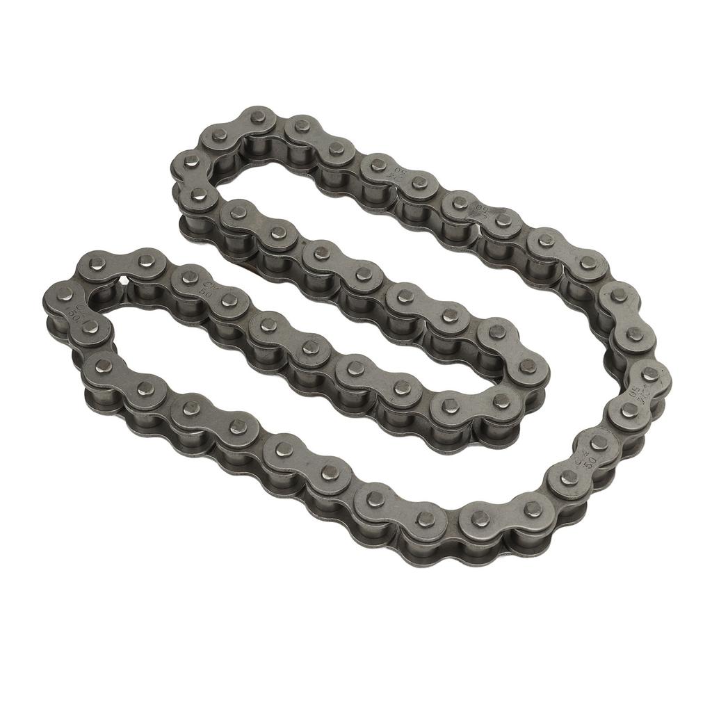 Drive Chain High Strength Low Noise Wear Resistant 48 Links Chain Replacement for Sunl 150cc 250cc Go Kart