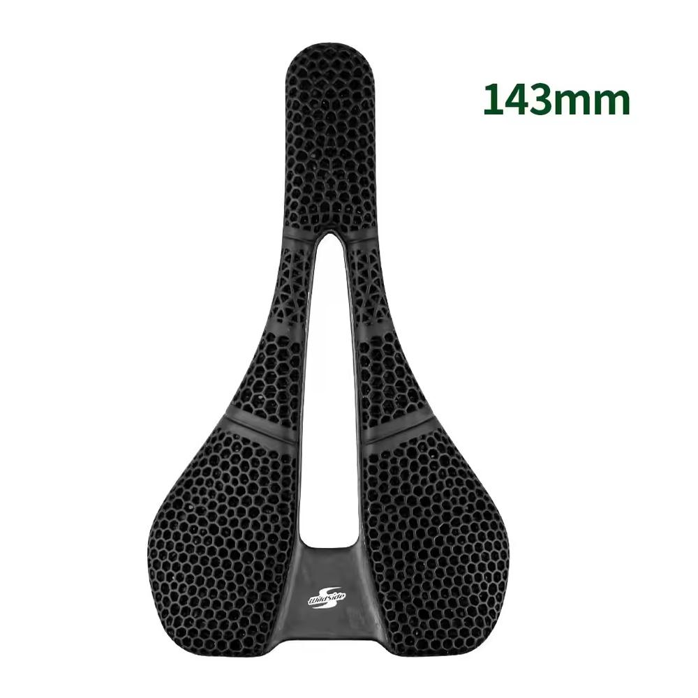 

Wildside 3D Printed Bicycle Saddle Carbon Fiber Hollow Ultralight Comfortable MTB Gravel Road Bike Seats 155/143mm Cycling Parts