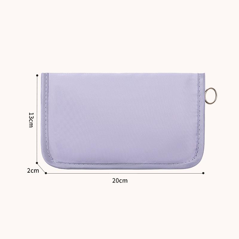 Portable Foldable Medical Pouch Pill Organizer With Zipper Sort First Aid Kit Outdoor Travel Storage Bag Small Items Holder Gift