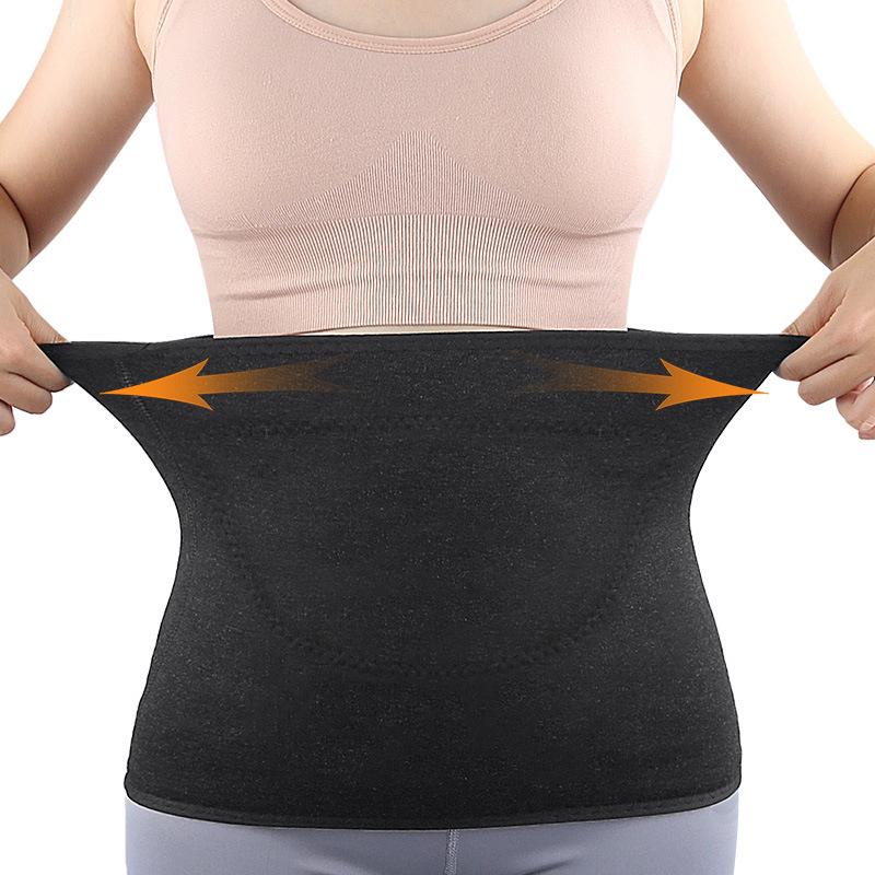 Full Velvet Belly Circumference Double-layer Thickened Velvet Belly Protective Gear To Keep Warm and Waist Protection