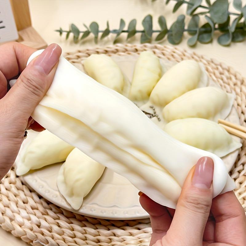 Cute Simulation Dumpling Squishy Toys Stress Relief Ball Slow Rising Sensory Squeeze Fidget Toy For Adults Kids Classroom Prizes