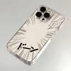 Comic lines Phone Case For iPhone 17 16e 16 15 14 13 12 11 Mini Air Pro Max X XR XSMax 7 8 Plus Transparent Soft Back Cover